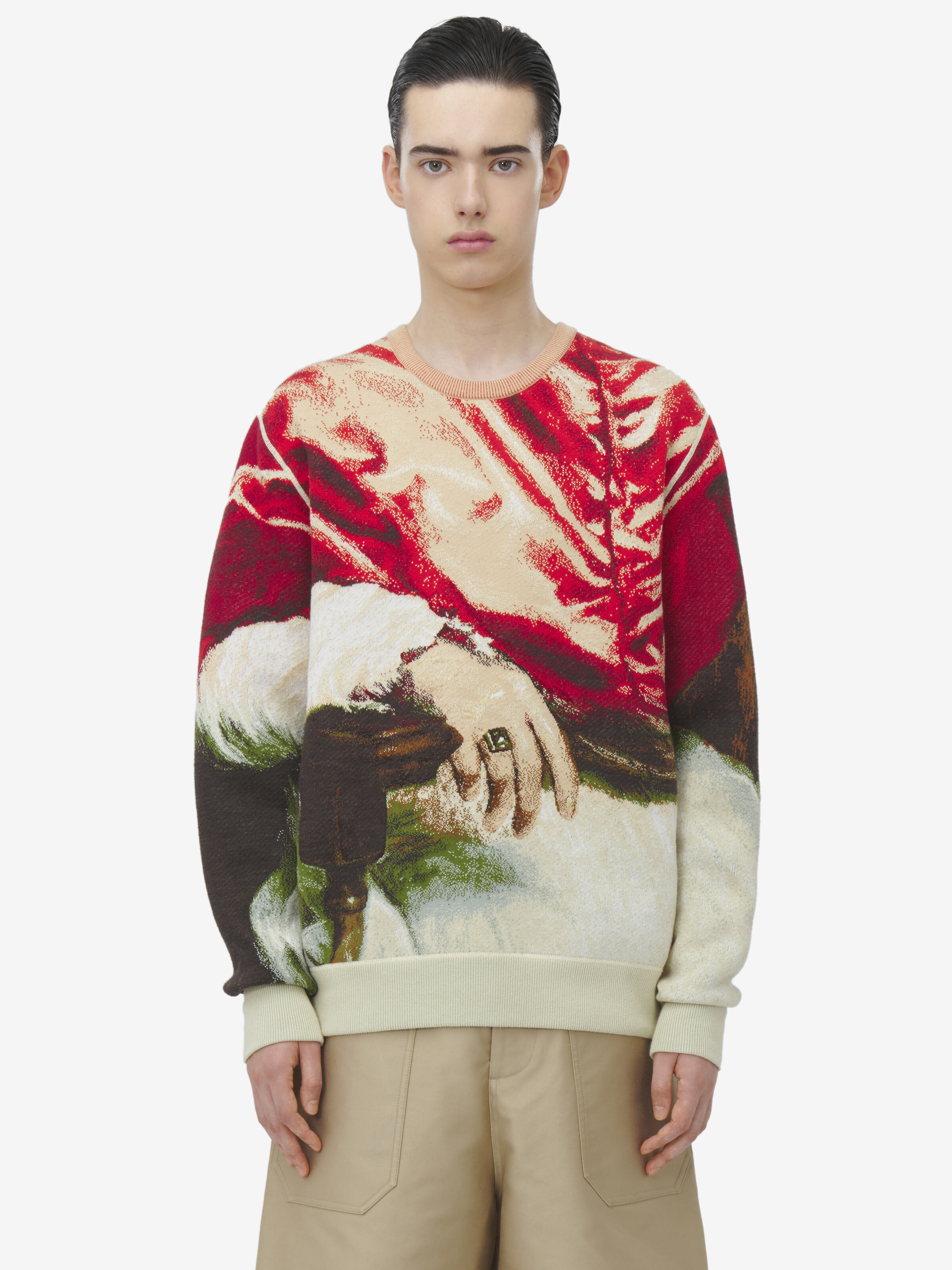 Pullover aus Jacquard