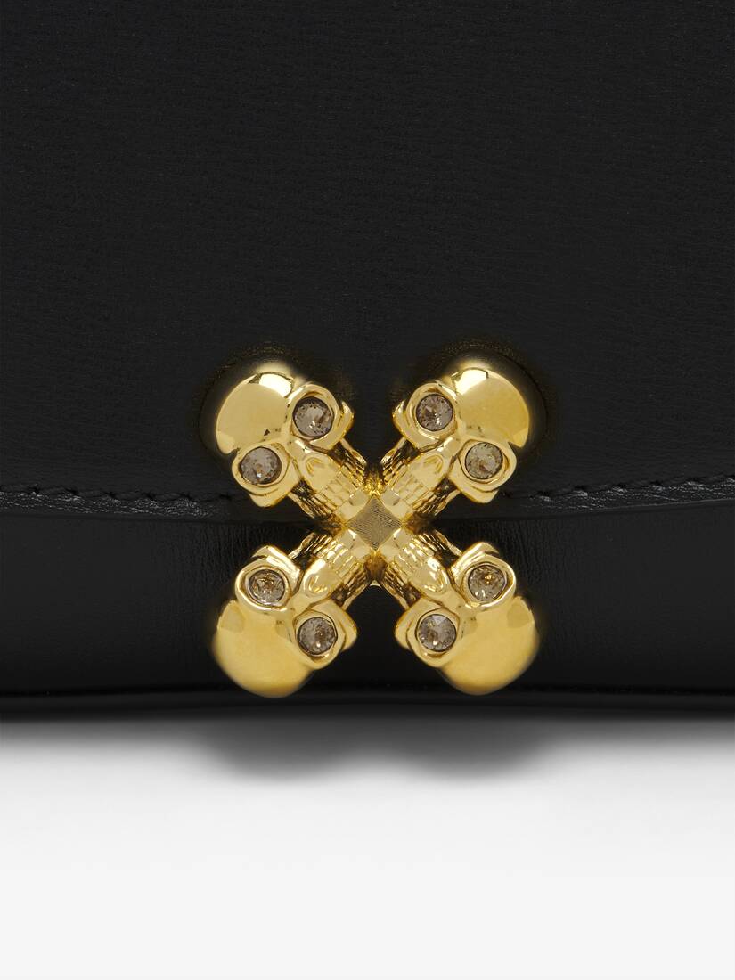 McQueen Skull Flower Bag