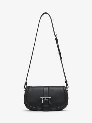 mcq alexander mcqueen 3タックワイドショーツ Alexander McQueen Hybrid デニム カーゴショーツ | ブラック