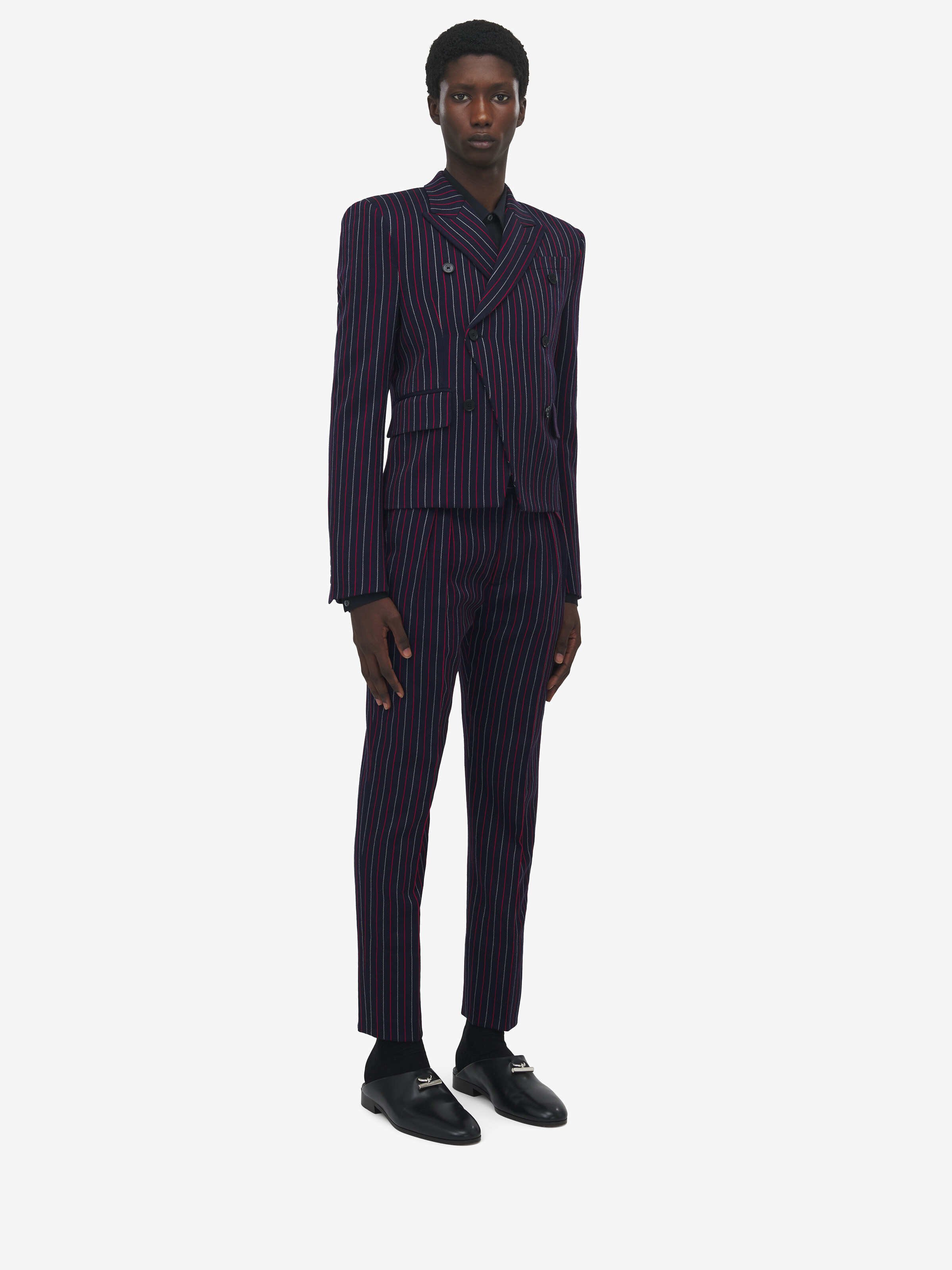 Gekürzte Jacke mit Boat Stripe-Motiv