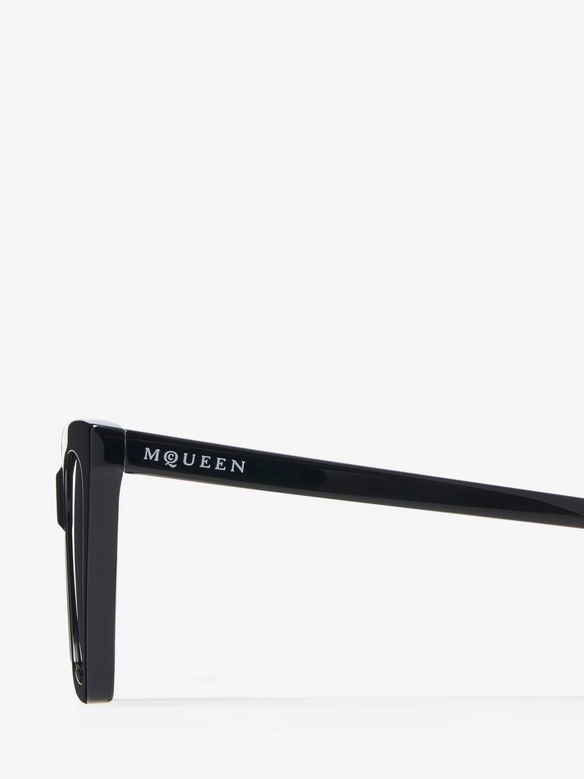 Spike Geometric Cat-eye Sunglasses