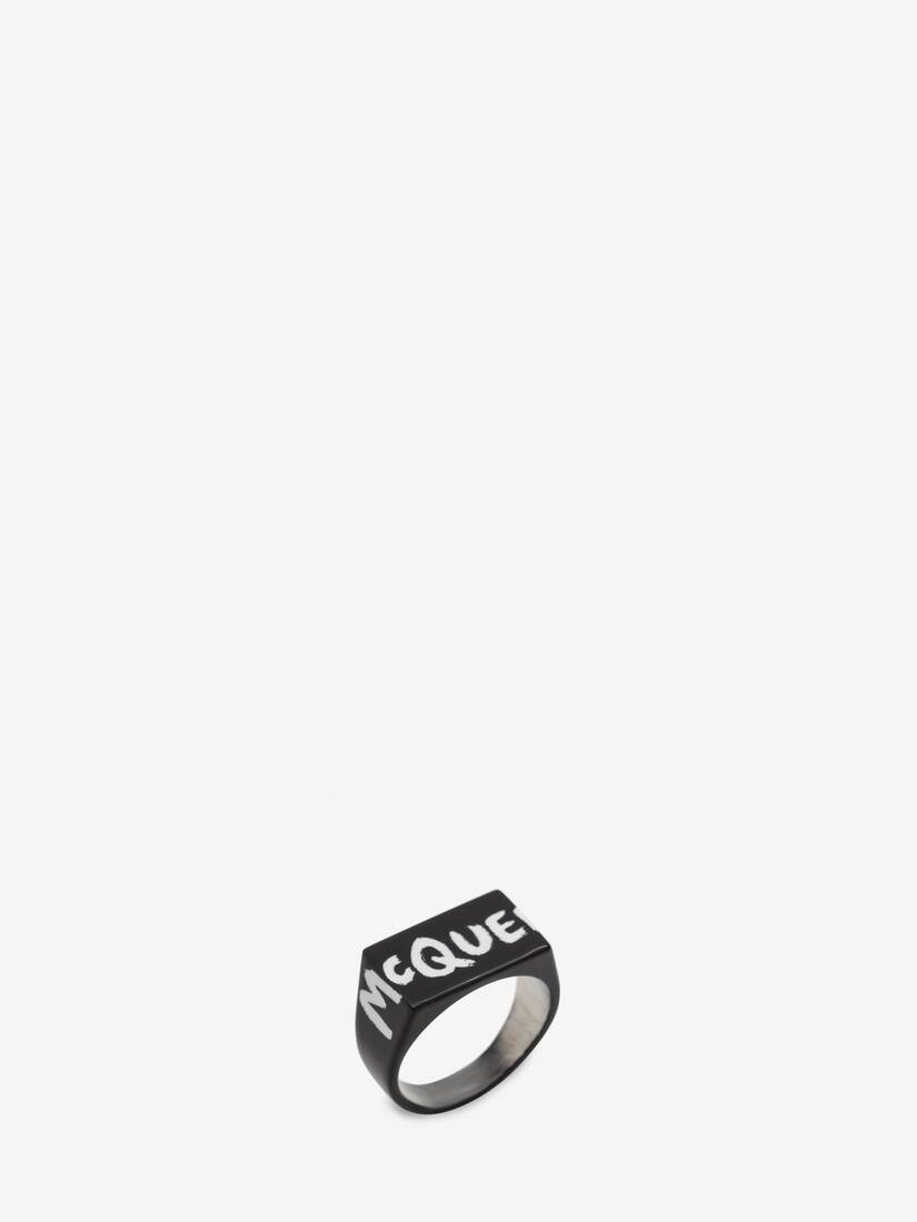 McQueen Graffiti Ring