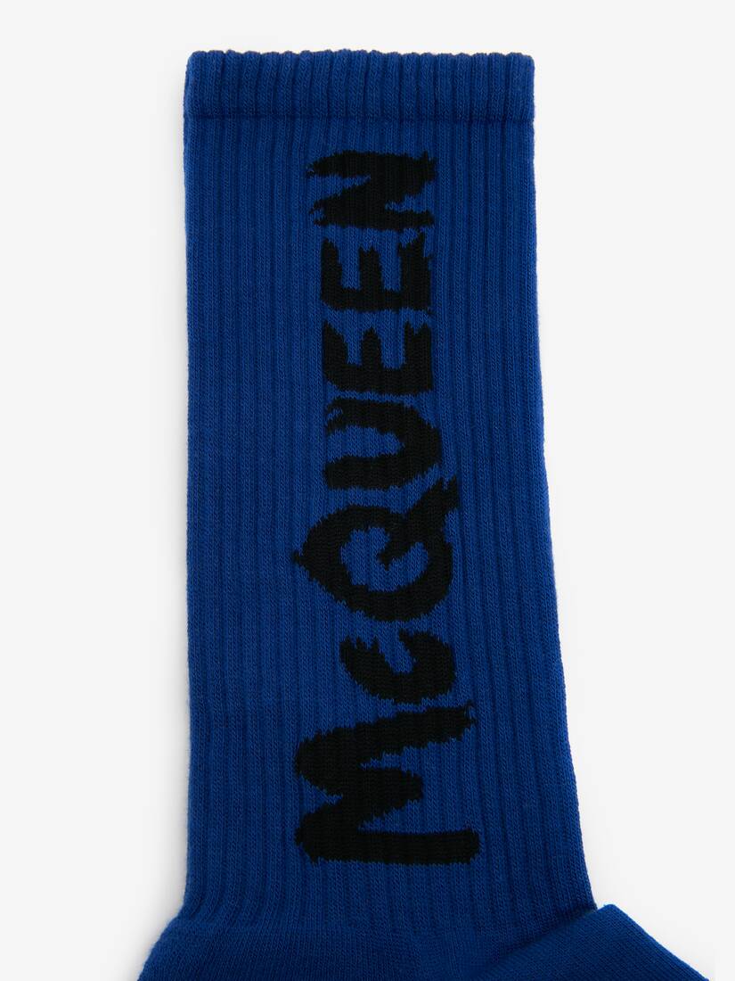 McQueen Graffiti袜子