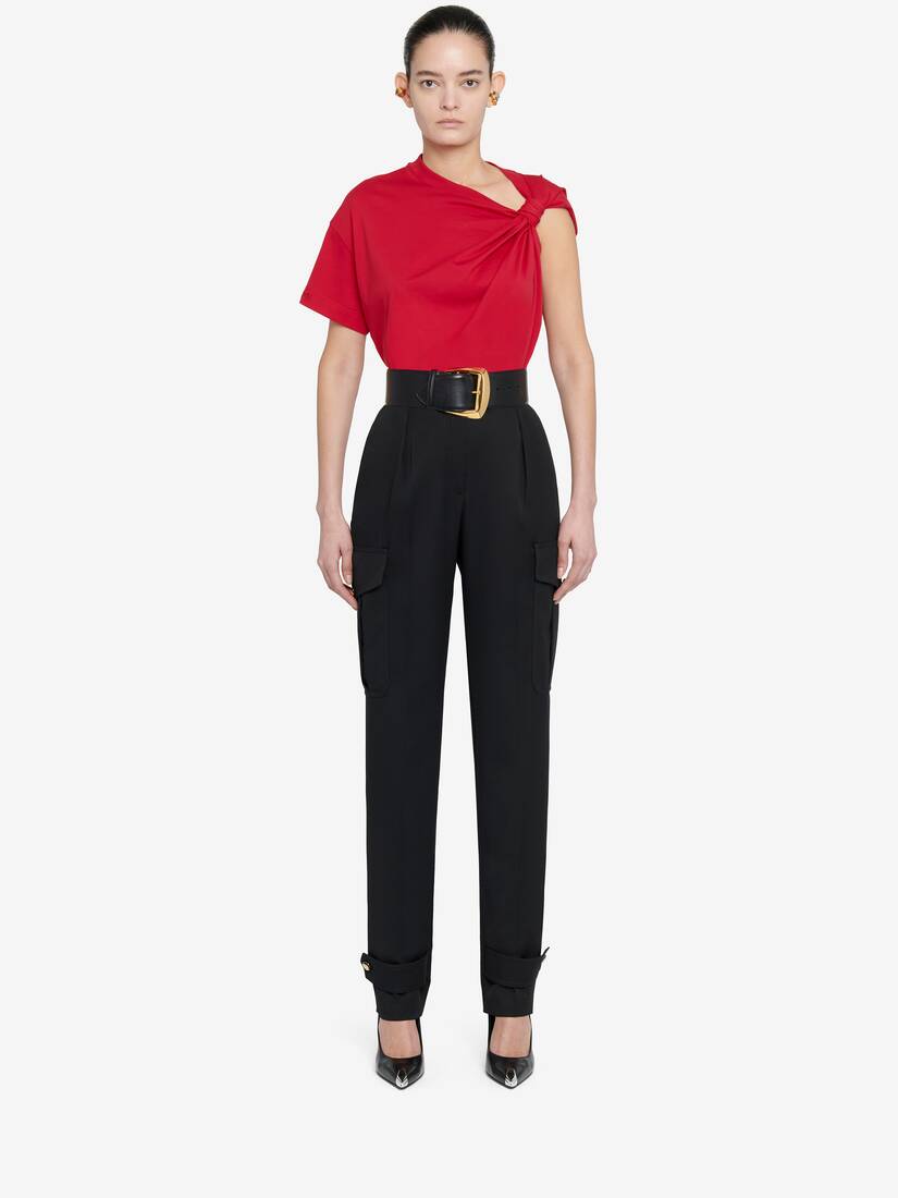 T-Shirt Asymétrique Noué