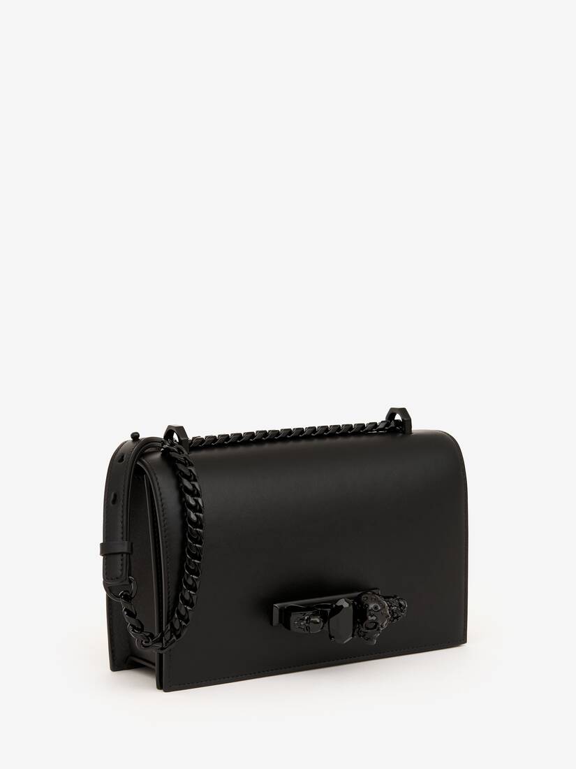 Sac jewelled Cuir Alexander McQueen en coloris Noir Femme Sacs Sacs et sacoches satchel 