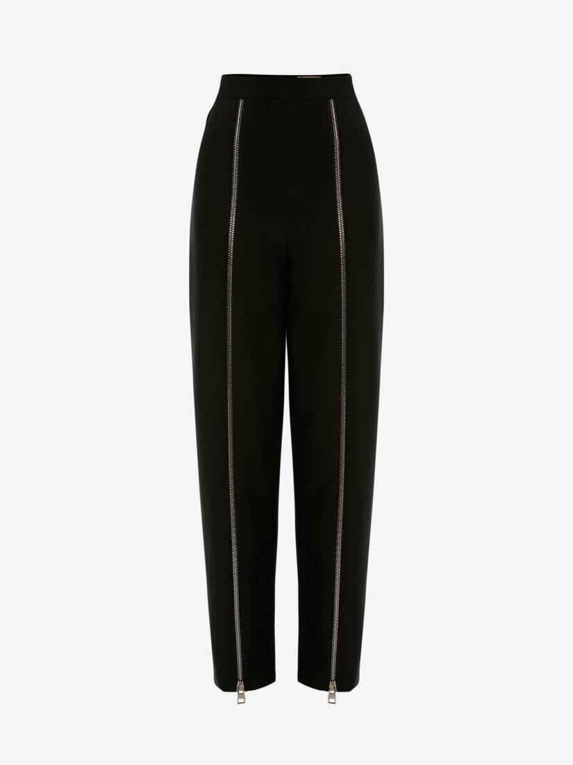 Wool Zip Trouser