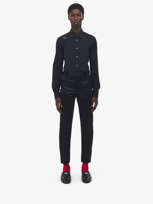 【送料&関税込】Alexander McQueen Cigarette Pants With Welt Small-821195QRACB1000_F.jpg?v=3