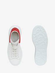 Sneakers oversize Blanc Rouge Desir pour Homme Alexander McQueen