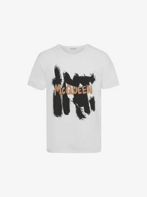 T-shirt McQueen Graffiti