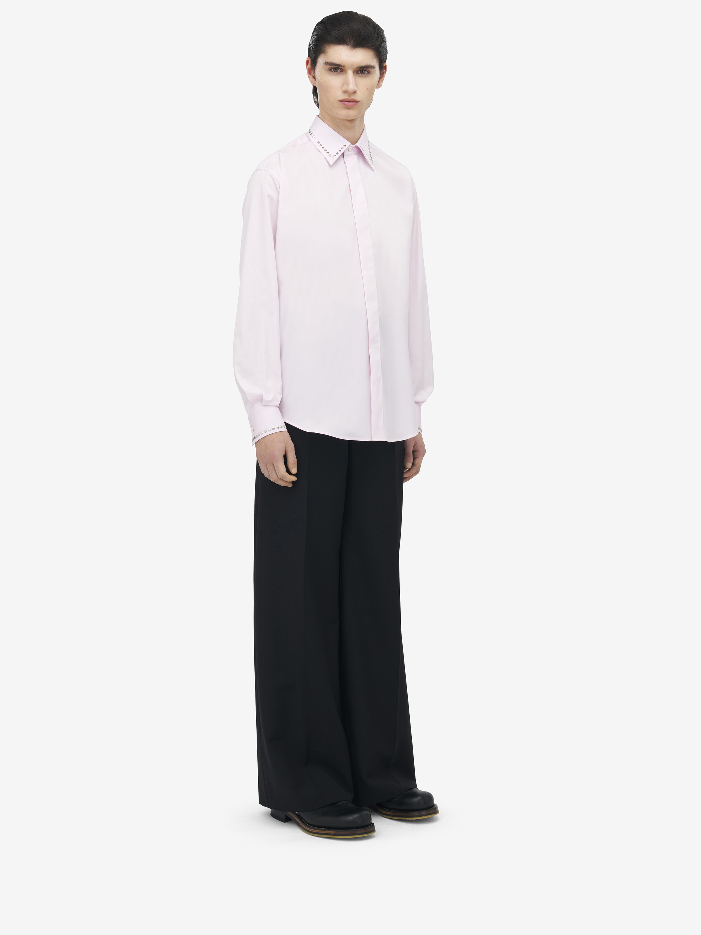 스터드 릴렉스 셔츠