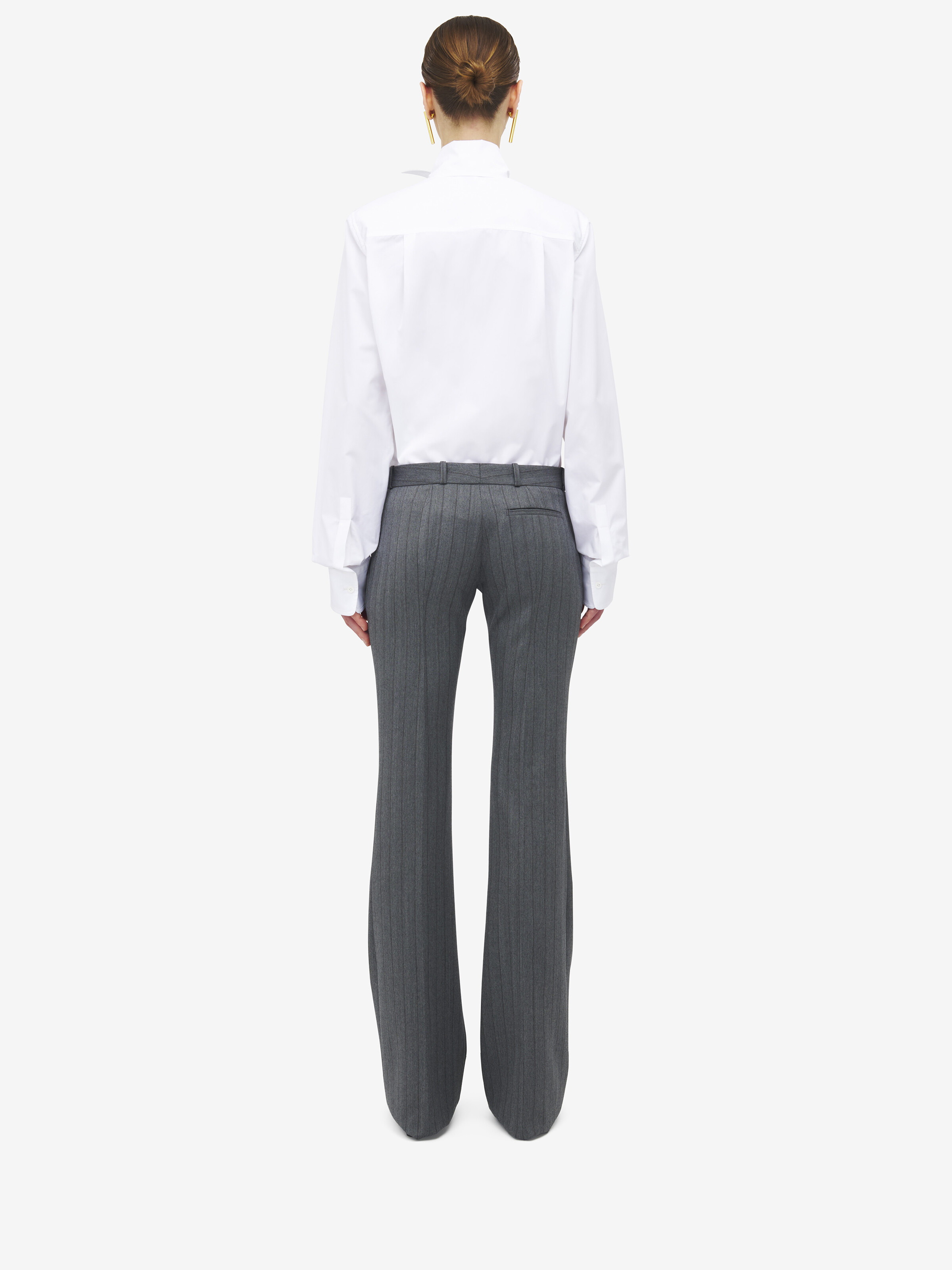 Herringbone Bumster Trousers