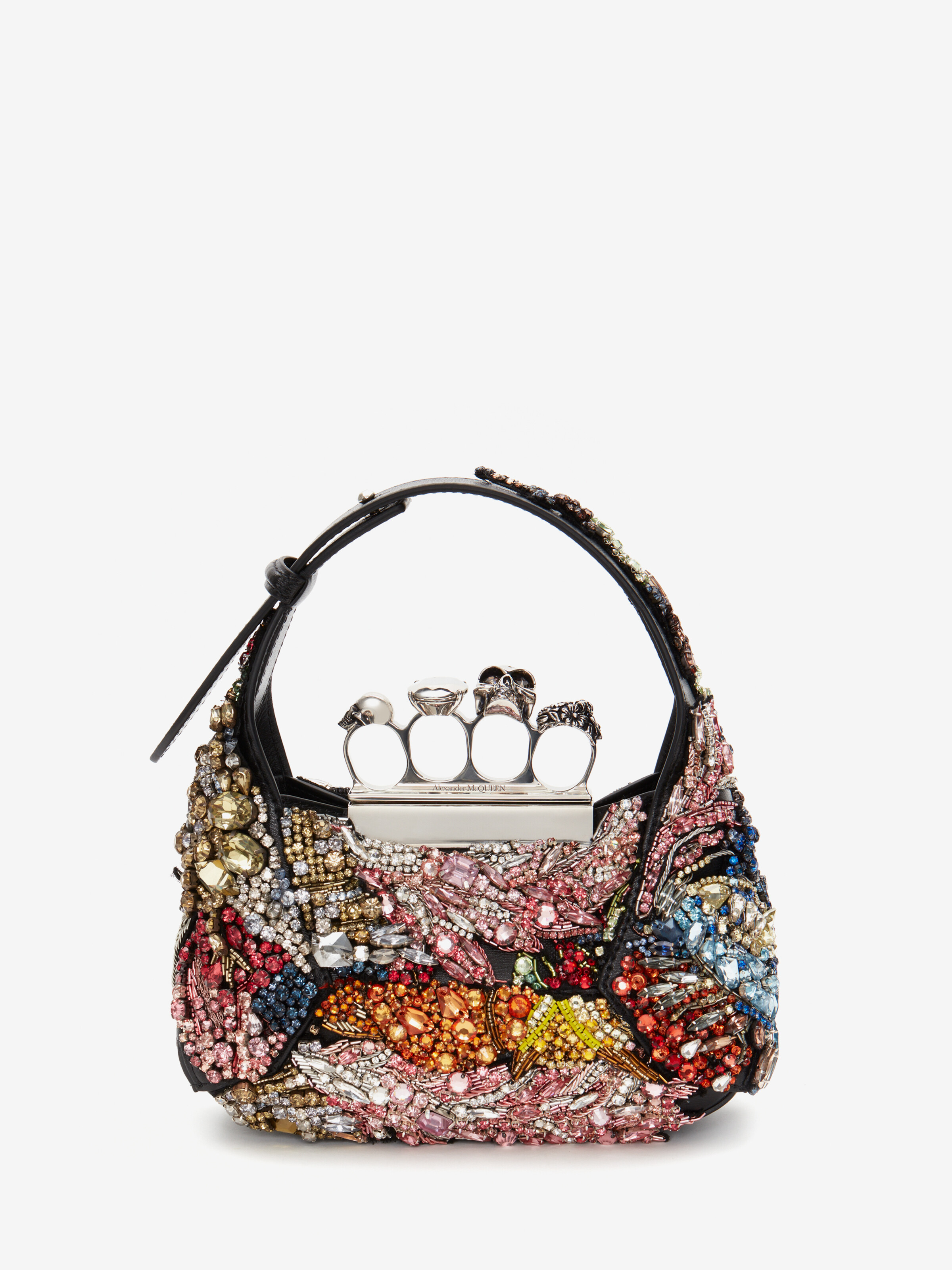Hieronymus Bosch Jewelled Hobo Mini Bag