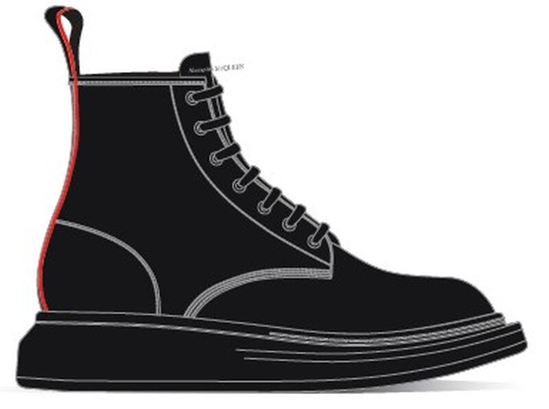 Lace-up boot