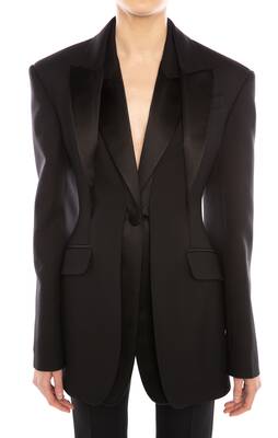 Trompe L'œil Light Wool Silk Jacket