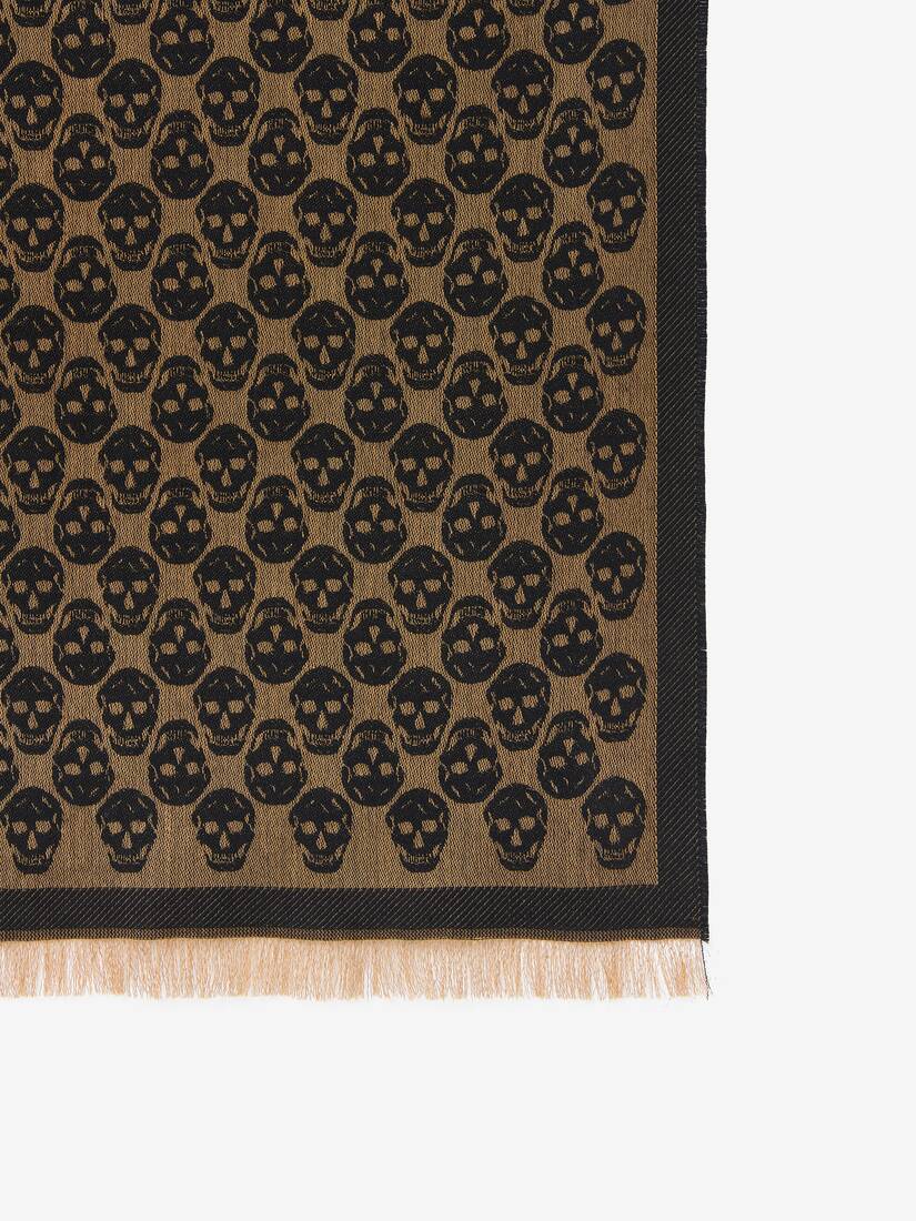 Skull Monogram Scarf