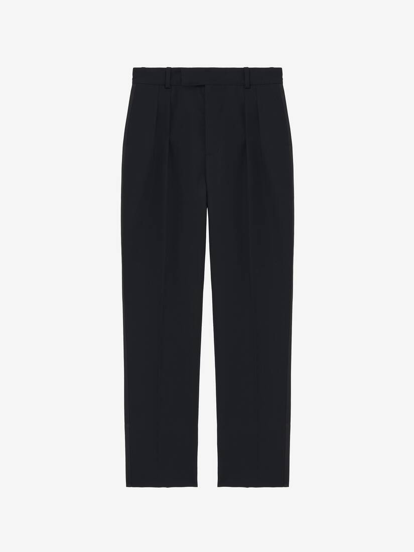 Pantalon De Smoking Plissé | Alexander McQueen - image 1
