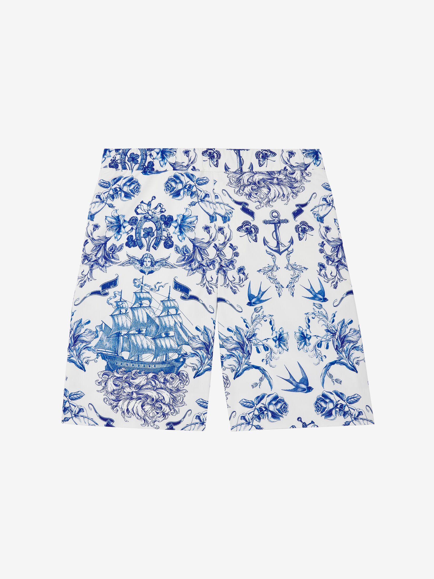 Alexander McQueen Men's Short in Denim Blue main image 1
