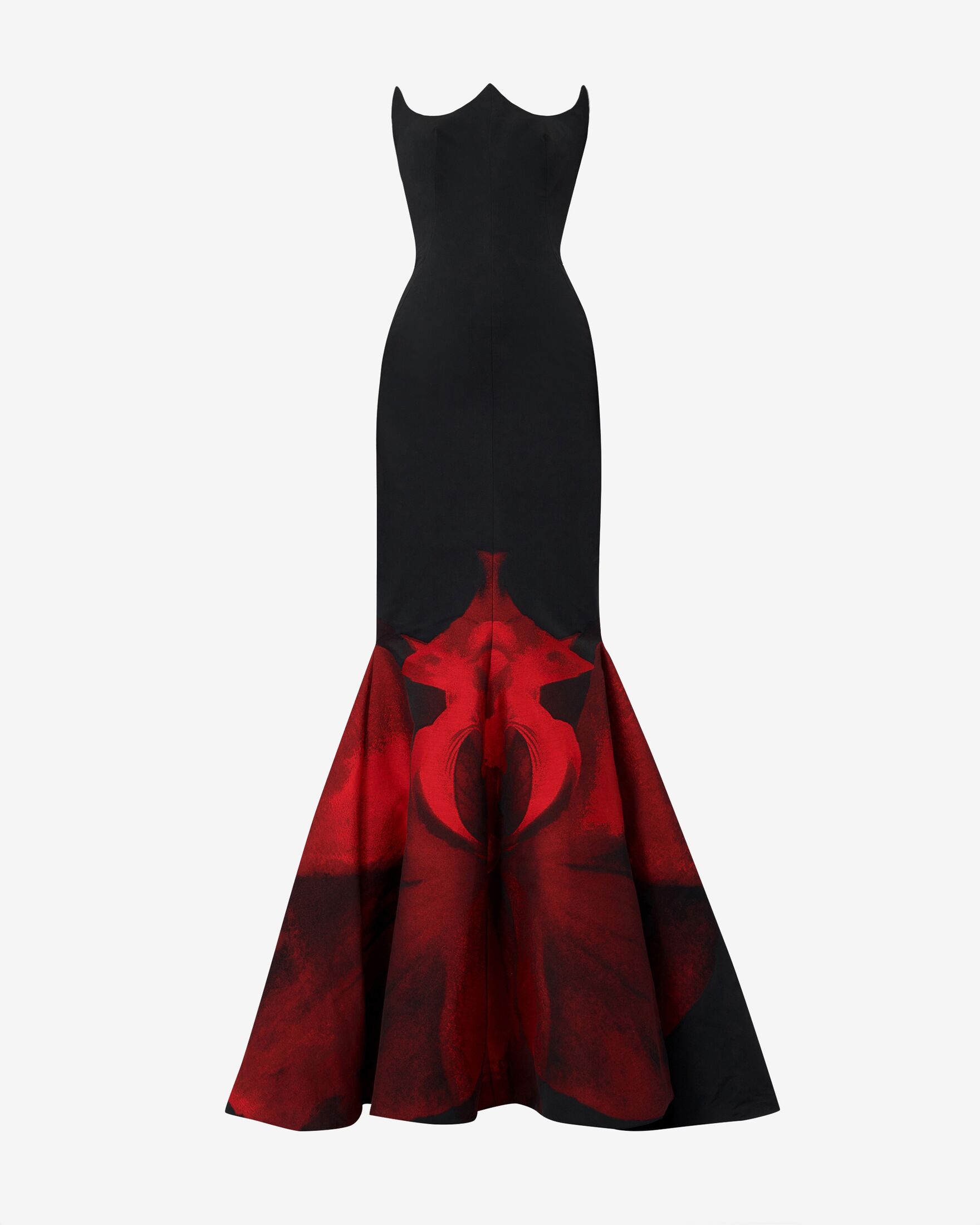 Ghost Orchid Evening Dress