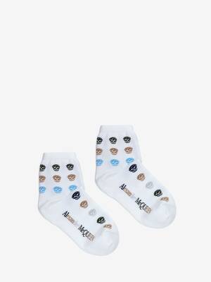 Chaussettes Skull multicolores