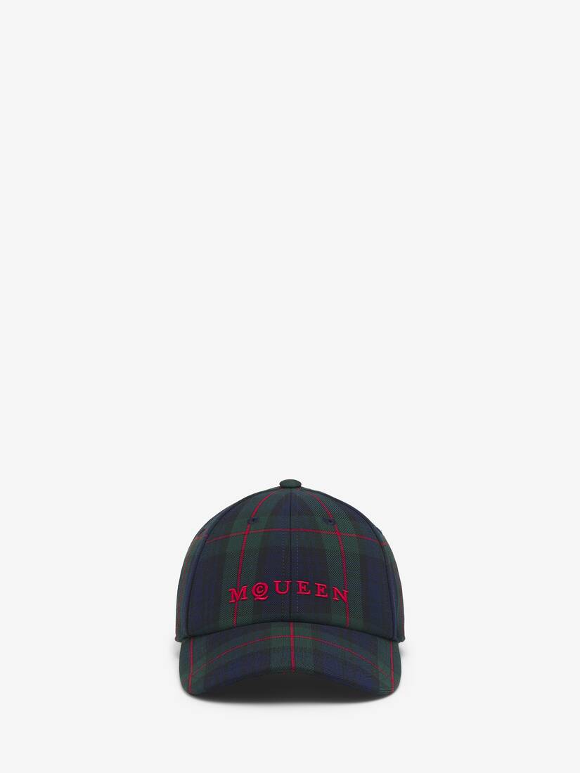 Tartan McQueen Logo Baseball Cap