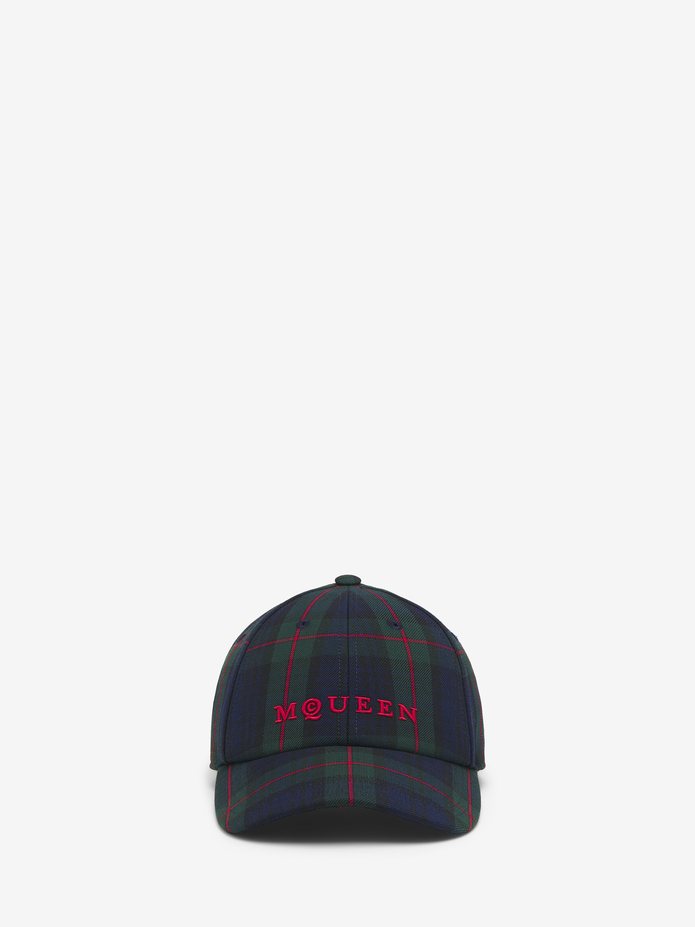 Tartan McQueen Logo Baseball Cap