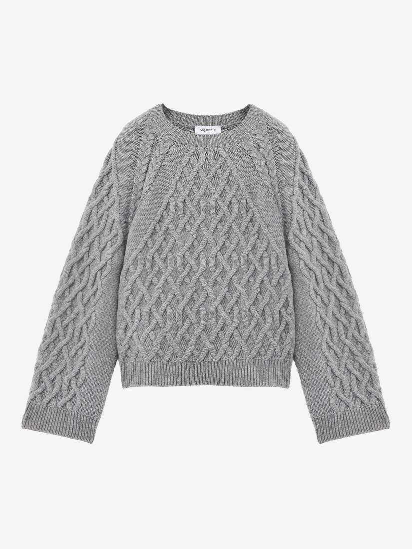 Cable Crew Neck Jumper