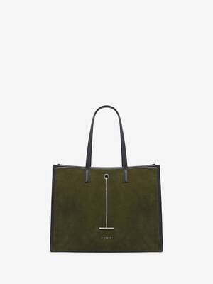 ★Alexander McQueen★ミニクロスバートートバッグ Alexander McQueen Mini Cross-Bar Tote Bag | Black | FARFETCH PL