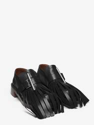 T-Bar Fringe Loafer